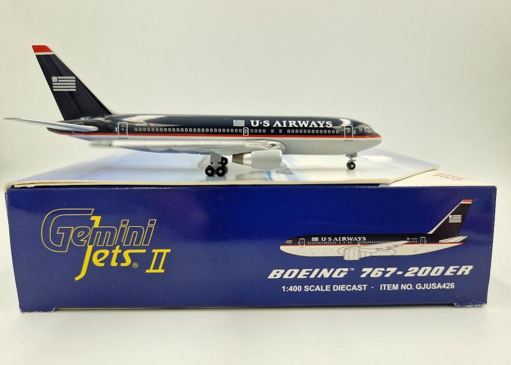 Model Boeing 767-200 US Airways 1:400 Gemini Model Boeing 767-200 US Airways 1:400 Gemini