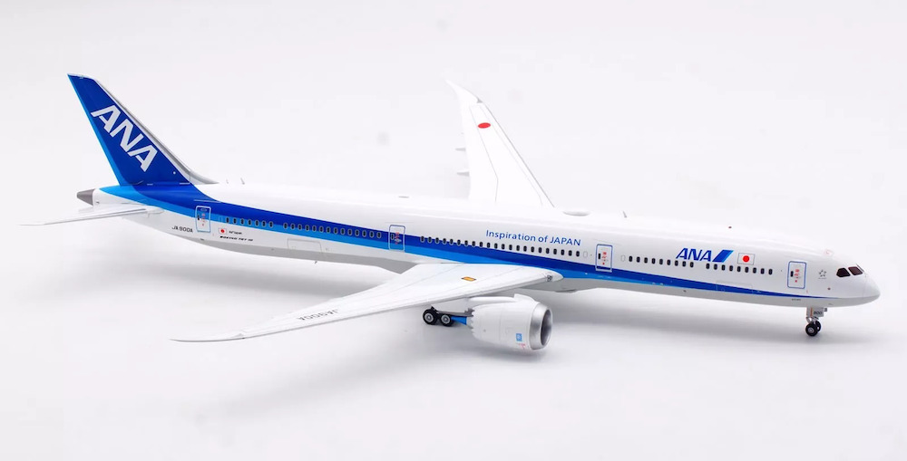 全日空 ANA B787-10 1:200 JA981A SQ Wings ANA B787-10 JA981A – 1:200 Scale Model by SQ Wings – Flying