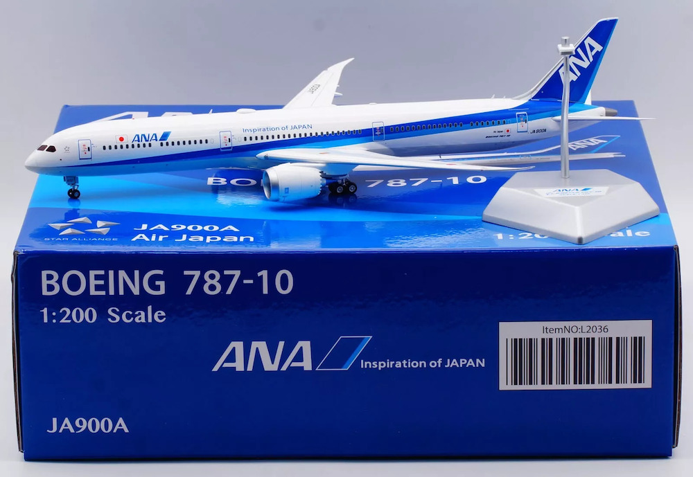 最高品質の Boeing Model 787-10 Wings SQ 1:200 Nippon All ANA 航空機・ヘリコプター