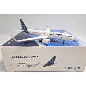 Model Airbus A320neo Lufthansa Lovehansa 1:400 D-AINY