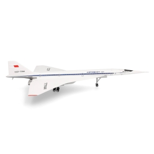 Model Tupolev Tu144S 1:200 Design Bureau Le Bourget 1975 CCCP-77144