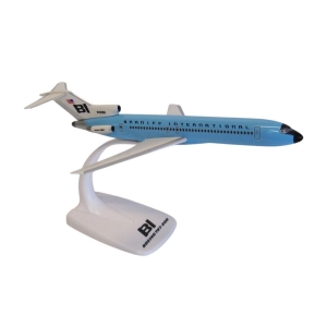 Model Boeing 727-200 Braniff 1:200 Solid Dark Blue