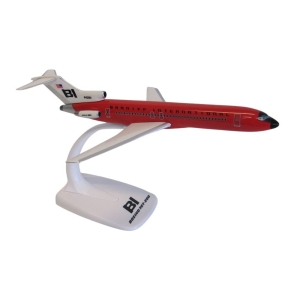 Model Boeing 727-200 Braniff 1:200 Solid Red