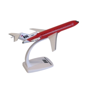 Model Boeing 727-200 Braniff 1:200 Solid Red