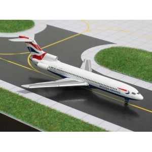 ZESTAW: Boeing 727-200 British - 3 szt - 1:400 GEMINI