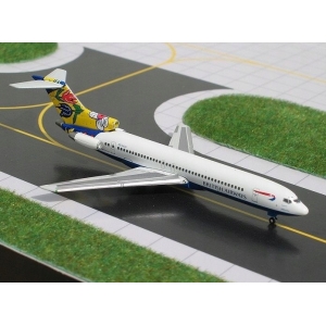 ZESTAW: Boeing 727-200 British - 3 szt - 1:400 GEMINI