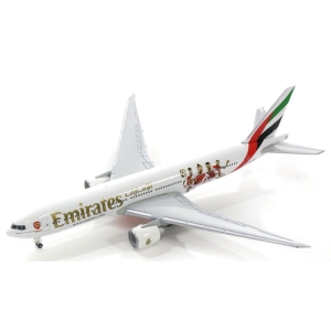 Model Boeing 777-200 EMIRATES ARSENAL 1:500 UNIKAT!