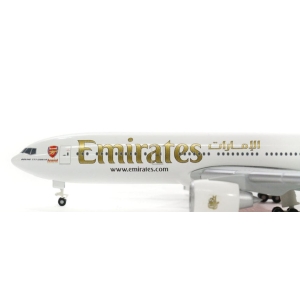 Model Boeing 777-200 EMIRATES ARSENAL 1:500 UNIKAT!