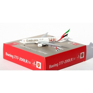 Model Boeing 777-200 EMIRATES ARSENAL 1:500 UNIKAT!