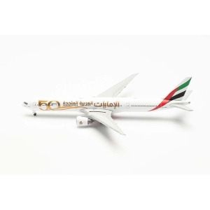 Model Boeing 777-300 EMIRATES 50th 1:500 UNIKAT!