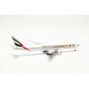 Model Boeing 777-300 EMIRATES 50th 1:500 UNIKAT!