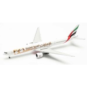 Model Boeing 777-300 EMIRATES 50th 1:500 UNIKAT!