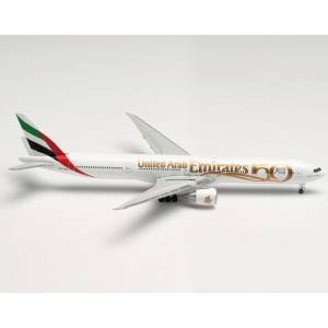 Model Boeing 777-300 EMIRATES 50th 1:500 UNIKAT!