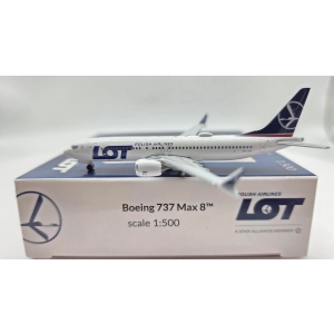Model Boeing 737MAX8 LOT 1:500 SP-LVA