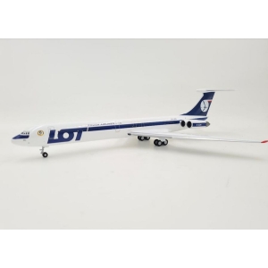 Model Ilyushin IŁ62 LOT 1:200 SP-LBD METAL -UNIKAT!