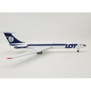 Model Ilyushin IŁ62 LOT 1:200 SP-LBD METAL -UNIKAT!