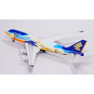 Model Boeing 747-400 SINGAPORE Tropical 1:400 9V-SPK