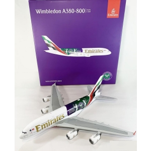 Model Airbus A380 EMIRATES Wimbledon 1:200 A6-EOE