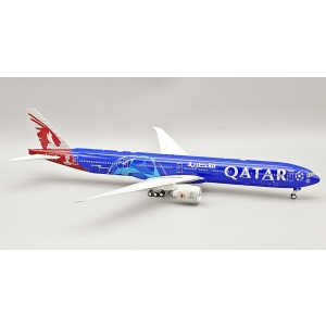 Model Boeing 777-300 QATAR UEFA Champions League 1:200 A7-BED