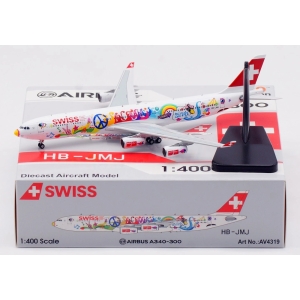 Model Airbus A340-300 SWISS San Francisco 1:400 HB-JMJ Aviation