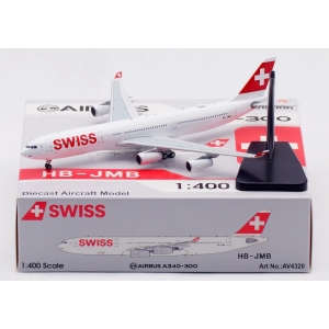 Model Airbus A340-300 SWISS 1:400 HB-JMB Aviation