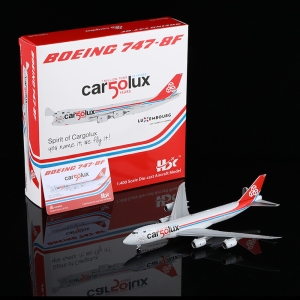 Model Boeing 747-8F CARGOLUX 1:400 50 years