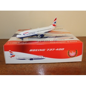 Model Boeing 737 British Airways METALOWY