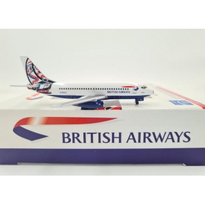 Model Boeing 737-200 British Airw. 1:400 G-BGDO