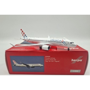 Model Airbus A220-300 CROATIA 1:200 9A-CAE