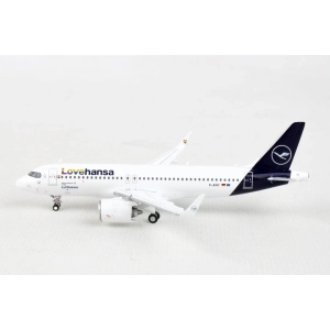 Model Airbus A320neo LUFTHANSA Lovehansa 1:400 D-AINY Gemini