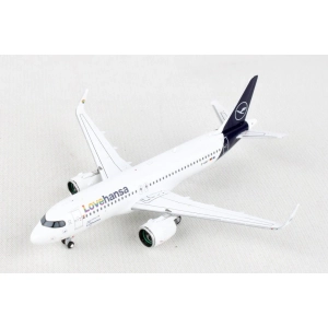 Model Airbus A320neo LUFTHANSA Lovehansa 1:400 D-AINY Gemini