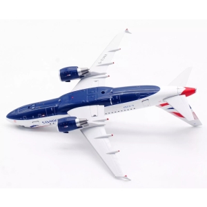 Model Airbus A318 BRITISH AIRWAYS 1:200 G-EUNA Inflight