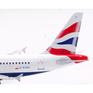 Model Airbus A318 BRITISH AIRWAYS 1:200 G-EUNA Inflight