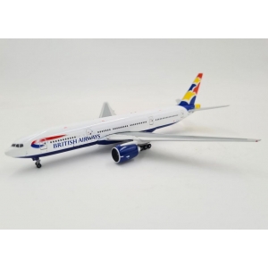 Model Boeing 777-200 British G-VIIL GEMINI