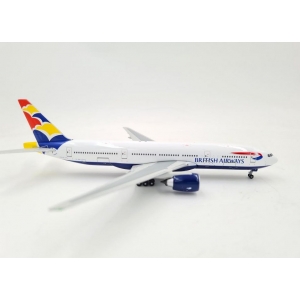 Model Boeing 777-200 British G-VIIL GEMINI