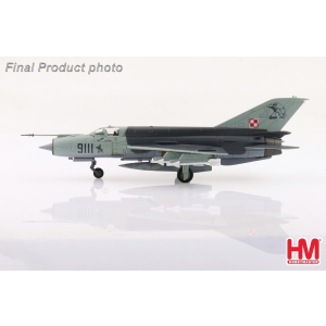 Model MIG21MF Polish Air Force 9111, 3 ELT, Poznan-Krzesiny 2002
