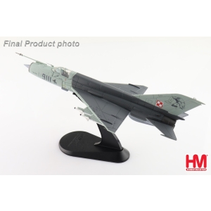 Model MIG21MF Polish Air Force 9111, 3 ELT, Poznan-Krzesiny 2002