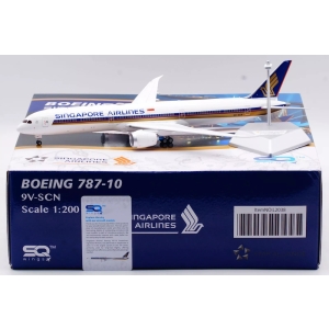 Model Boeing 787-10 Singapore 1:200 SQ Wings 9V-SCN