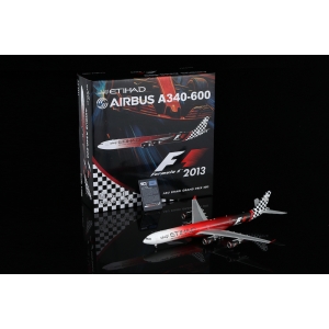 Model Airbus A340-600 ETIHAD ABU DHABI GRAND PRIX 2013 A6-EHJ - OSTATNI!
