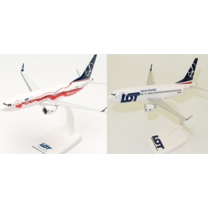 ZESTAW 2szt Model Boeing 737MAX8 LOT SP-LVD i SP-LVA