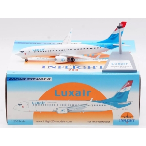 Model Boeing 737MAX8 LUXAIR 1:200 LX-LBL