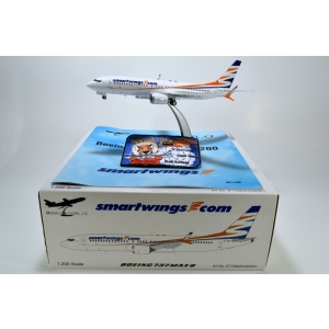 Model Boeing 737MAX8 SMARTWINGS 1:200 OK-SWA Inflight