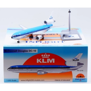 Model Douglas DC10-30 KLM 1:200 PH-DTE Inflight
