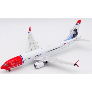 Model Boeing 737MAX8 Norwegian SE-RTA Inflight