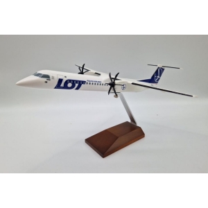 Model Bombardier Dash 8 Q400 LOT 1:100 SP-EQB UNIKAT!