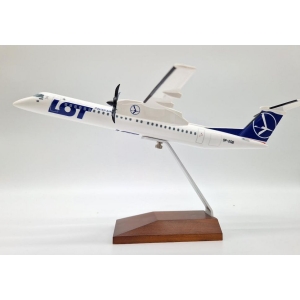 Model Bombardier Dash 8 Q400 LOT 1:100 SP-EQB UNIKAT!