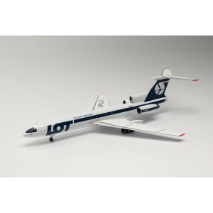 Model Tupolev TU154 LOT 1:200 SP-LCI METAL Herpa