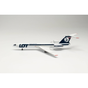 Model Tupolev TU154 LOT 1:200 SP-LCI METAL Herpa