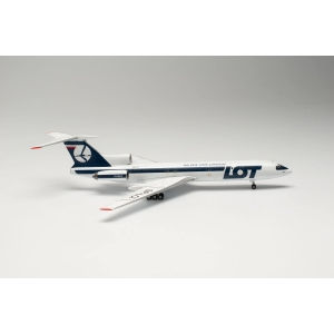 Model Tupolev TU154 LOT 1:200 SP-LCI METAL Herpa