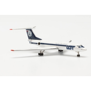 Model Tupolev TU134 LOT 1:500 SP-LHG